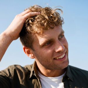 boy's medium length hairstyle
